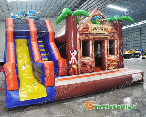 Inflatable pirate combo