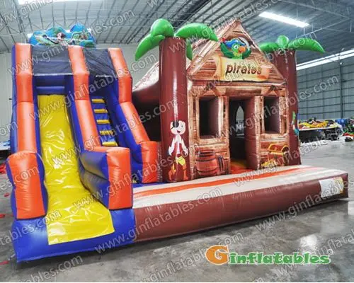 Inflatable pirate combo