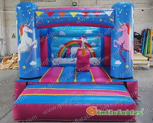 Unicorn bouncy castle