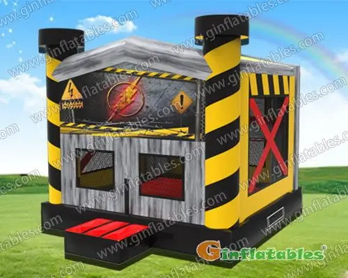 High voltage bounce house
