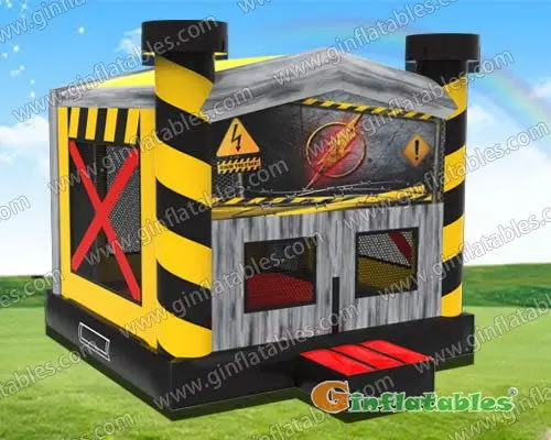 High voltage bounce house