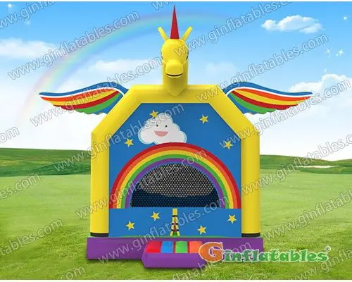 Unicorn bounce house