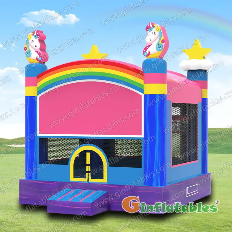 Unicorn inflatable jumper