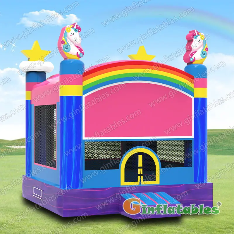 Unicorn inflatable jumper
