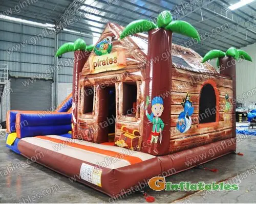 Inflatable pirate combo