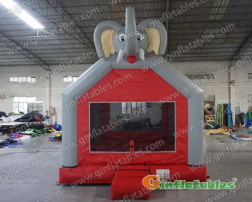 Elephant bounce house