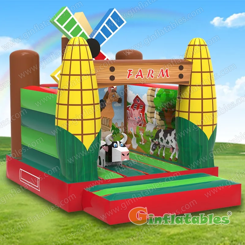 Farm bounce house 