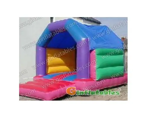 colorful inflatable bouncer