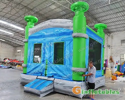 Hydrovalve bounce houses