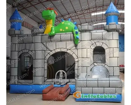 Dino castle combos inflatable castles