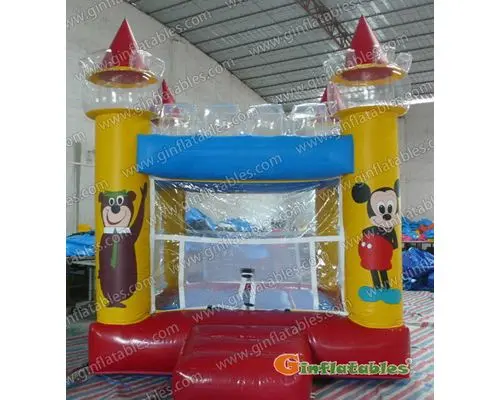 10 ft Cartoon castle inflatable