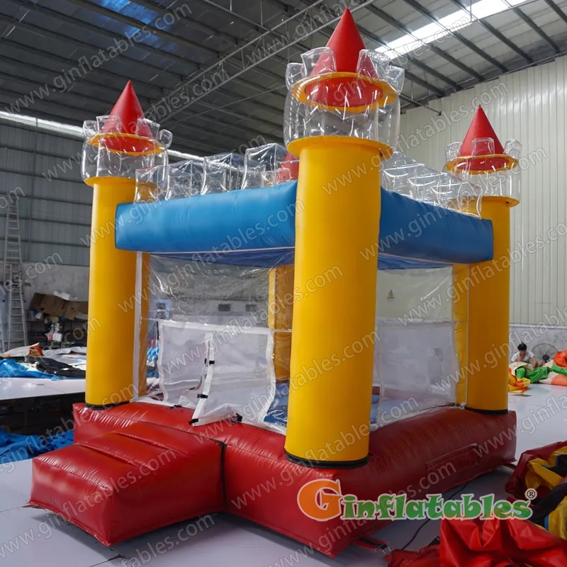 10 ft Cartoon castle inflatable