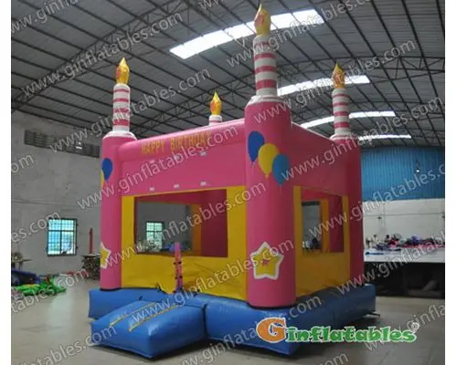 13ft Red Yellow Birthday party bounce house