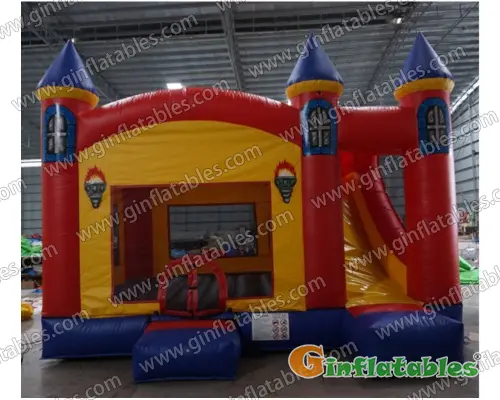 Inflatable castle combo