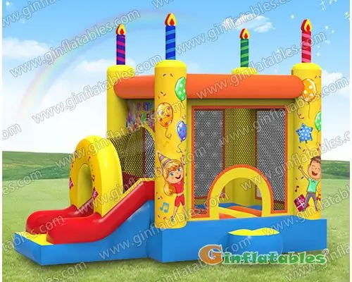 Birthday bounce combo inflatables