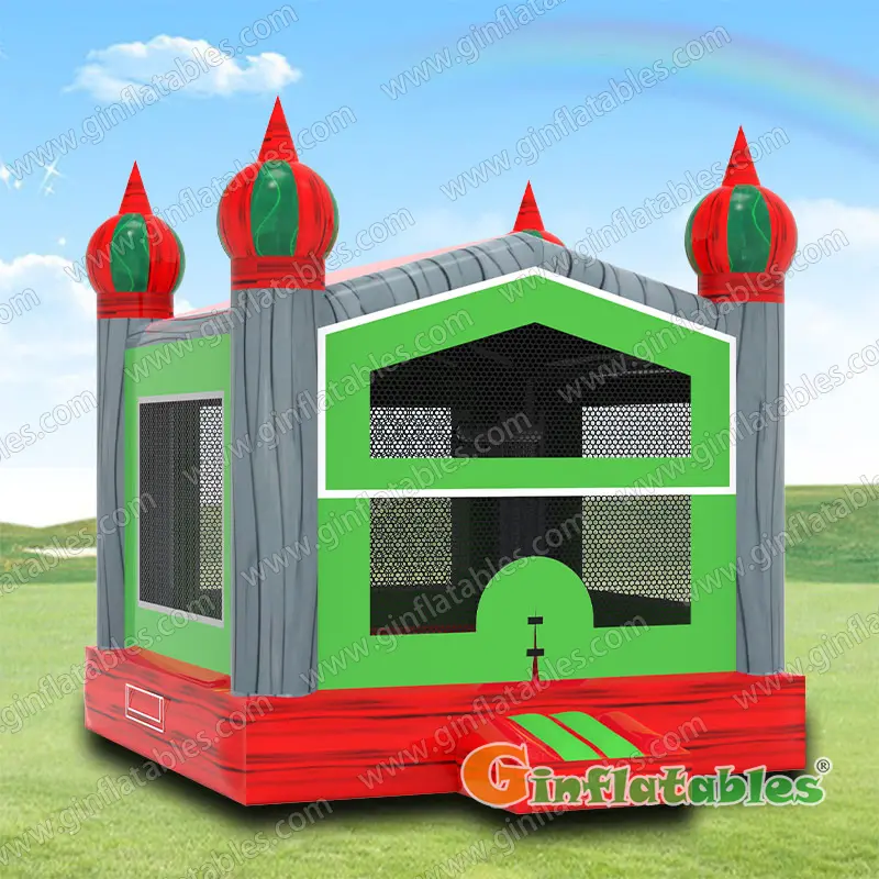 Grey marble Inflatable castle