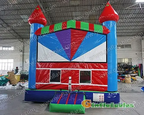 14ftH Red and Blue Bouncy Castle