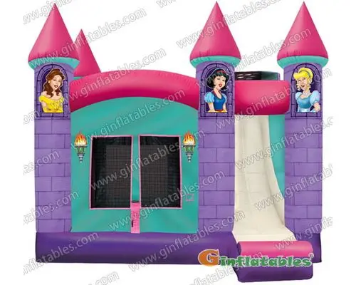 16.5ftW 4 in 1 fairytale castle inflatable