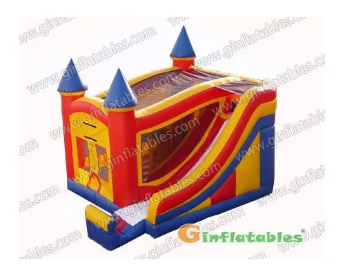 15ftH 5 in 1 castles inflatables