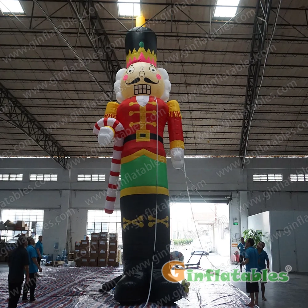 Inflatable Nutcracker Soldier Commercial