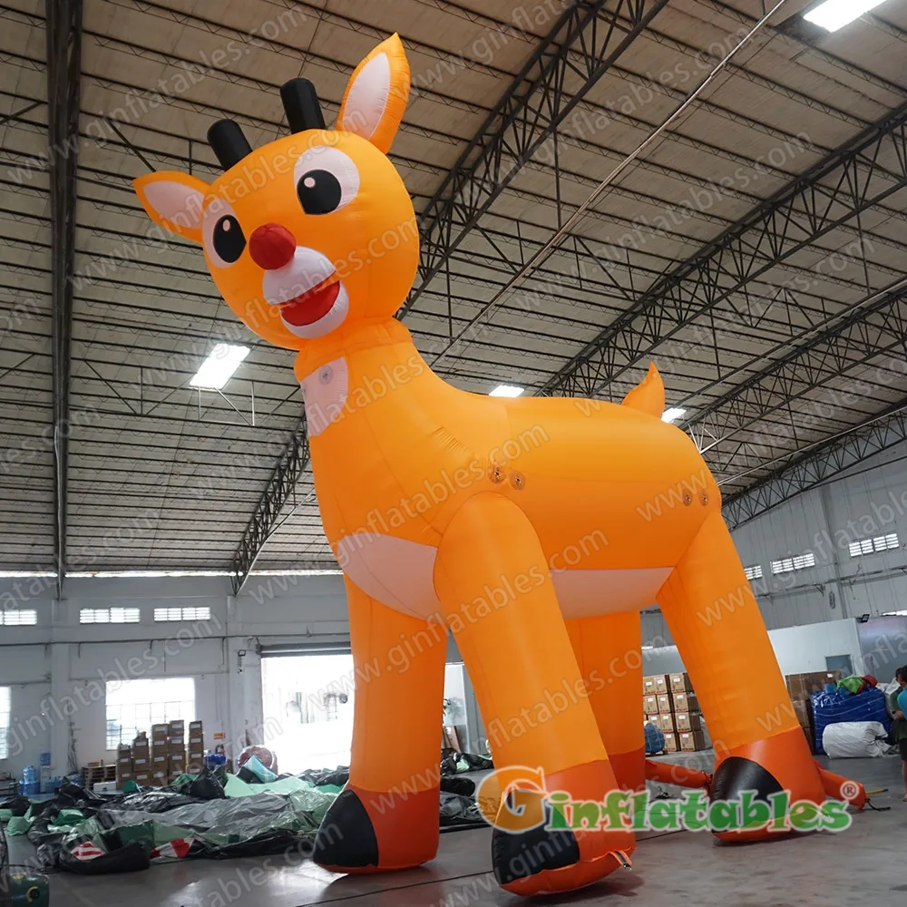 Inflatable deer