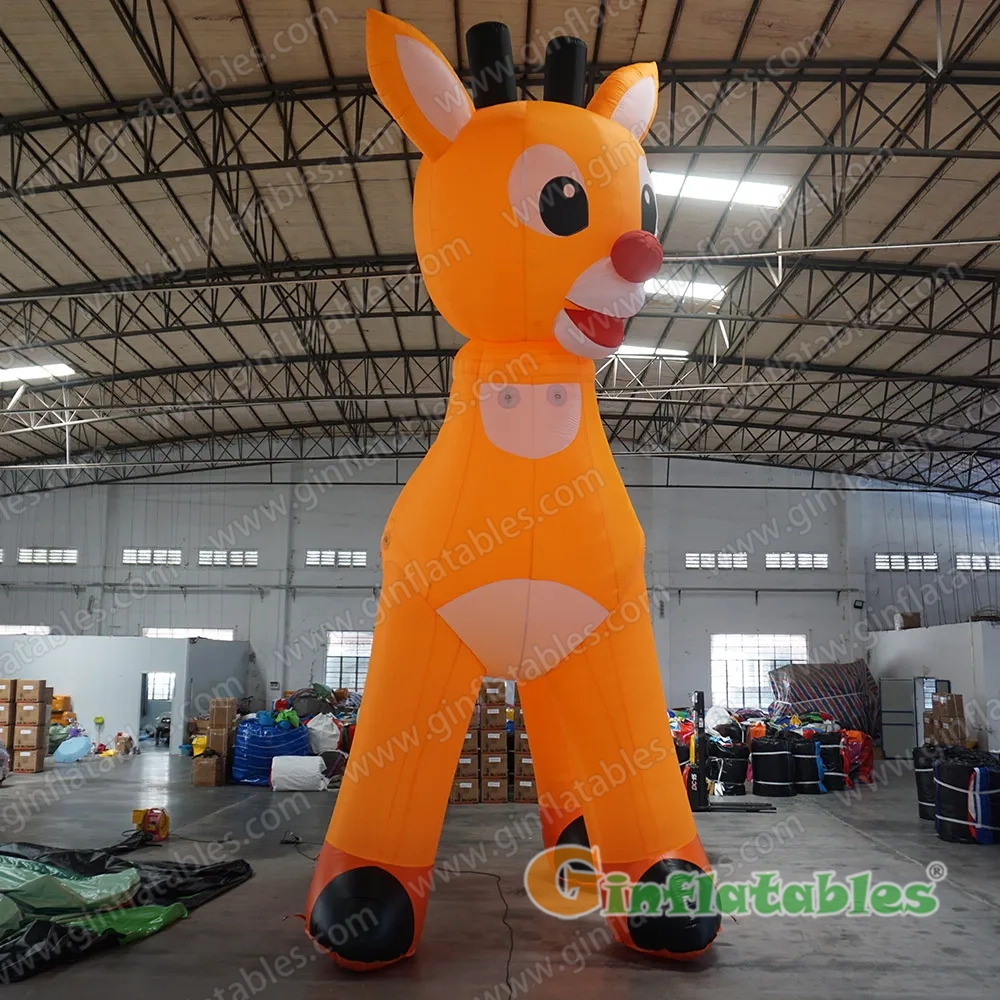 Inflatable deer