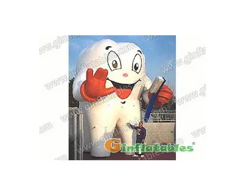 Inflatable advertising cartoons