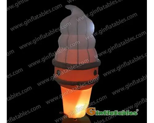 LED Glow ice cream