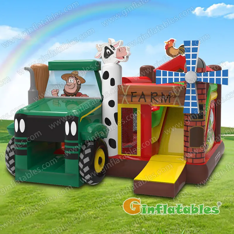 Farm inflatable combo 