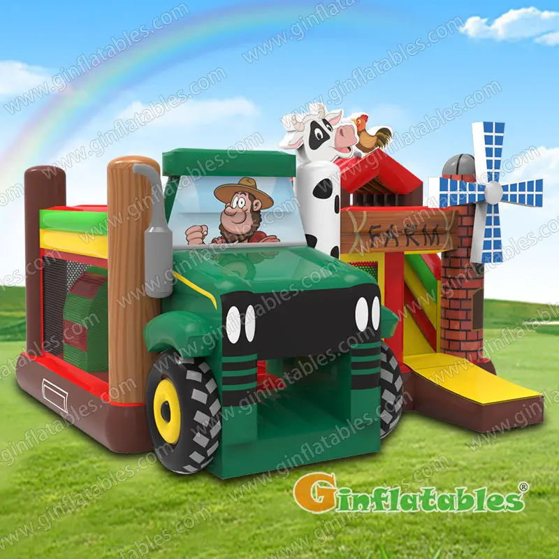 Farm inflatable combo 