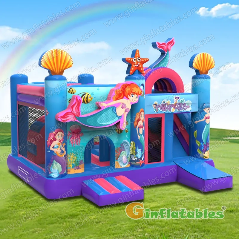 3D mermaid inflatable combo 