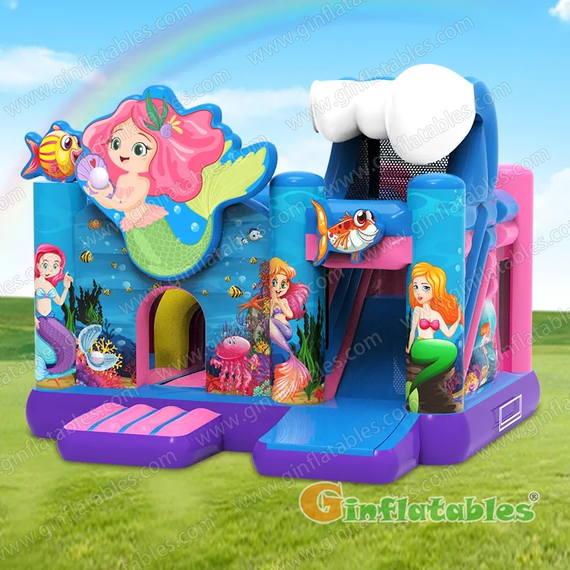 Mermaid inflatable combo 