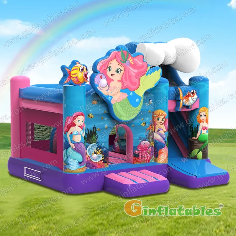 Mermaid inflatable combo 
