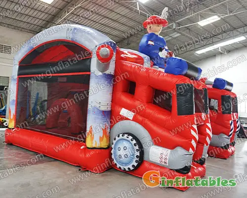 Firefighter bouncy combo