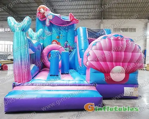 Mermaid inflatable combo