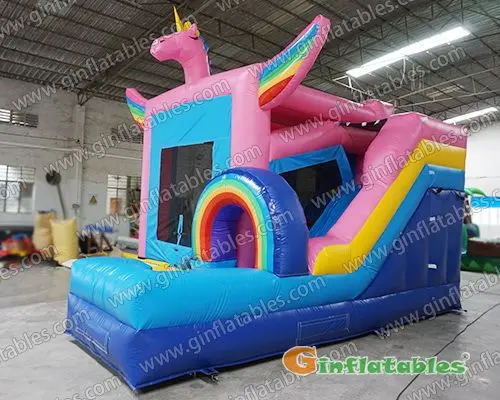 Unicorn inflatable combo