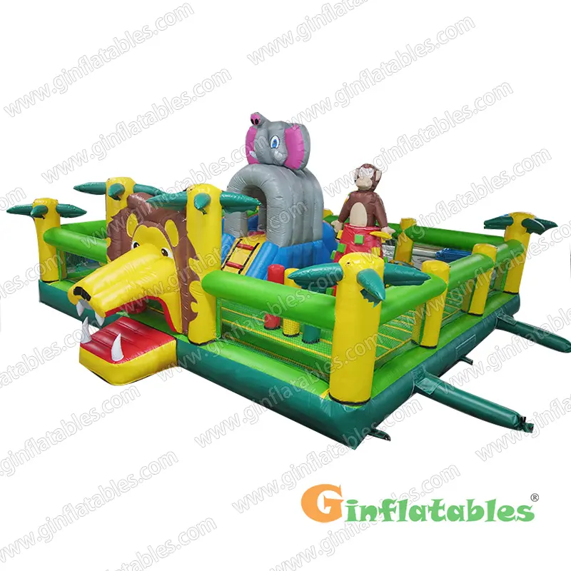 Jungle animals playland