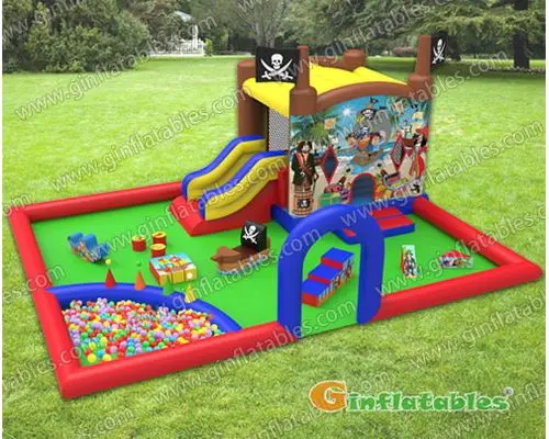 Pirate indoor playland with softplay and ball pond