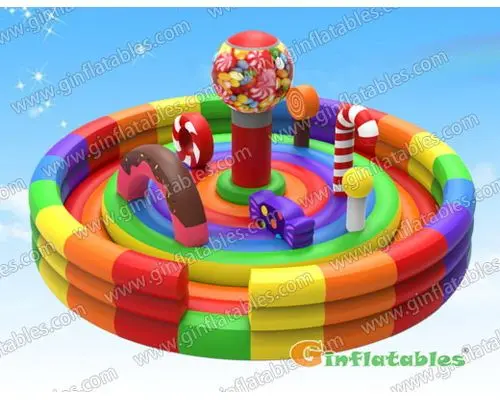 23' Diameter candy playland