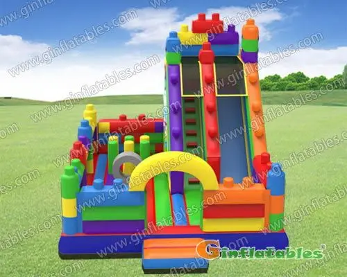 24ft L Building blocks playground