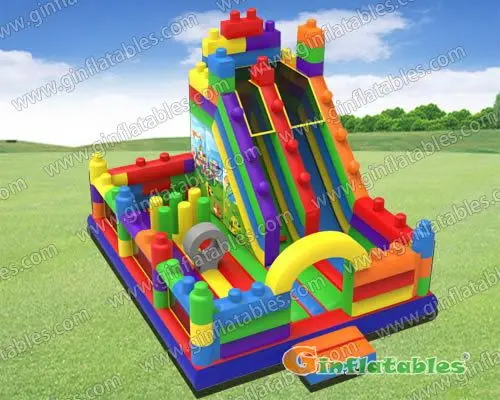 24ft L Building blocks playground