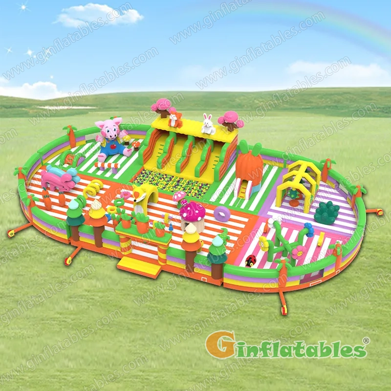 Inflatable play park