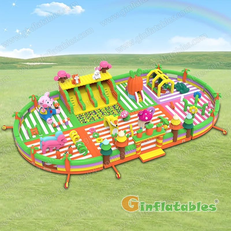 Inflatable play park