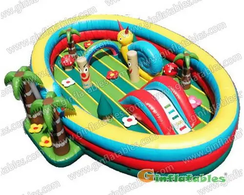 Happy Kids Land Inflatable Funland
