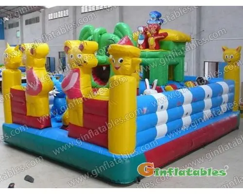 Happy Mice Inflatable Funland