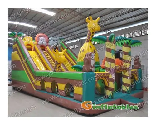 Inflatable Jungle funland