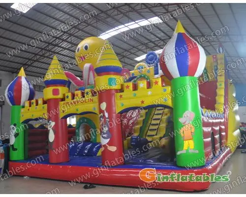 Inflatable funland