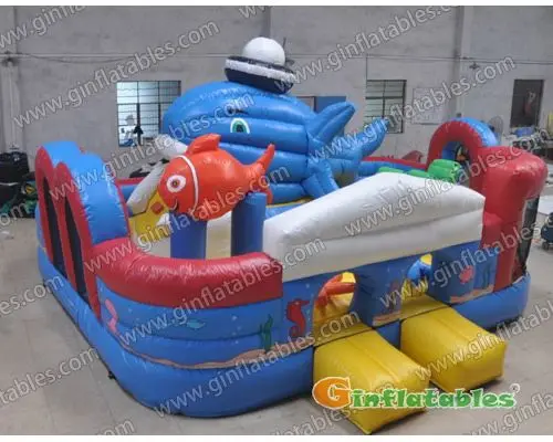 Inflatable sea world funland