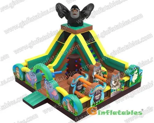 Gorilla attack funland