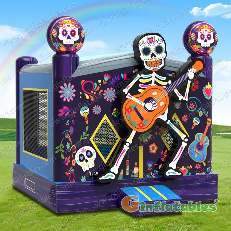 Dia de los muertos bounce house 